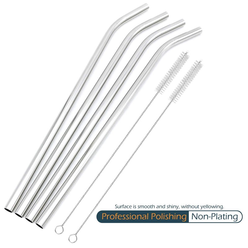 GFDesign Big Drinking Straws Reusable 12 Inches Extra Long 9mm