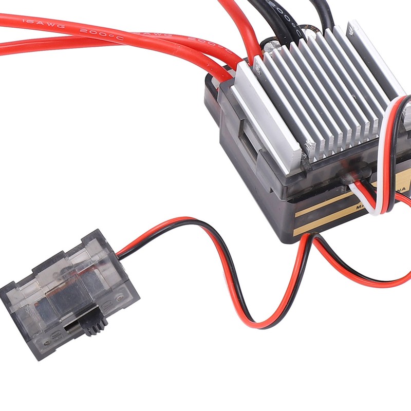 7.216V 320A TwoWay Brush ESC for Vehicle Ship Model Support
