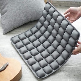 Meiyijia Orthopaedic Back Cushion, Cool and Airy, Non-Slip, Adjustable Webbing, Can Relieve Seat Leg and Coccyx Pain, Suitable for Car, Office, Wheelchair