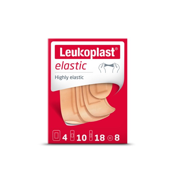 Leukoplast Leukoplast Elastic - Non-Sterile Wound Dressing Strips - Stretchable