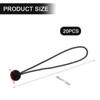 PARFCO 20 Pcs Bungee Cords with Balls, 30cm Bungee Balls