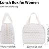 Taicols Ladies' Cute Lunch Bag Quilted Flower Lunch Beautiful Lunch