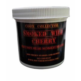 Southern Snares and Supply Raccoon Bait Smoked Cherry Raccoon Bait 8 oz Works with All DP Traps cage Trap