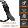 Rig Gears - Cinturón de herramientas de piel para hombres,