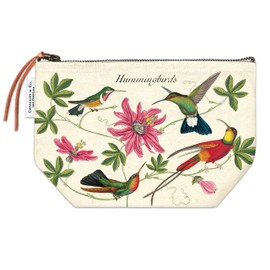 Cavallini Hummingbirds Vintage Pouch