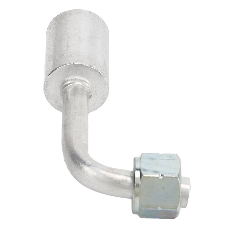 10 Pcs 3/8in Air Conditioning 90 Degree Beadlock Aluminum AC