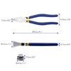 SPEEDWOX Glass Pliers, Glass Nippers, Flat Pliers, Flat Pliers, With