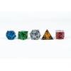 FanRoll D&D Dice Set 50th Wedding Anniversary Then Now Commemorative