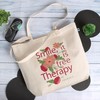 FINGERCRAFT Lightweight Canvas Shopping Bag Large Capacity Multipurpose Shopping Bag