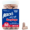 Mack's Ultra Soft Foam Earplugs, 50 Pair - 33dB Highest