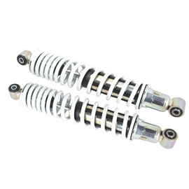 labwork 2 x Front Shocks Absorber Spring White Replacement for Yamaha Banshee 350 YFZ350 1987-2006 14.5Inch Replacement for 3GG-23350-20-36