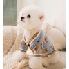 Souher ペット服 犬用セーター 秋冬 犬 服 ニットドッグウェア 熊の柄 防寒 カーディガン