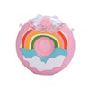 Doughnut Bottle 380ML Cute Leakage Proof Portable BPA Free Silicone