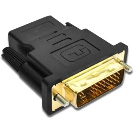 Cmple HDMI Female to DVI-D Male Adapter with Gold Plated Connectors 1pk