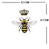 Set of 5 x Queen Bee Iron on Screen Print