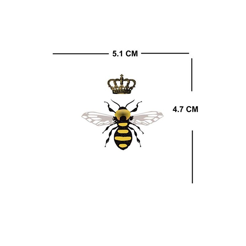 Set of 5 x Queen Bee Iron on Screen Print