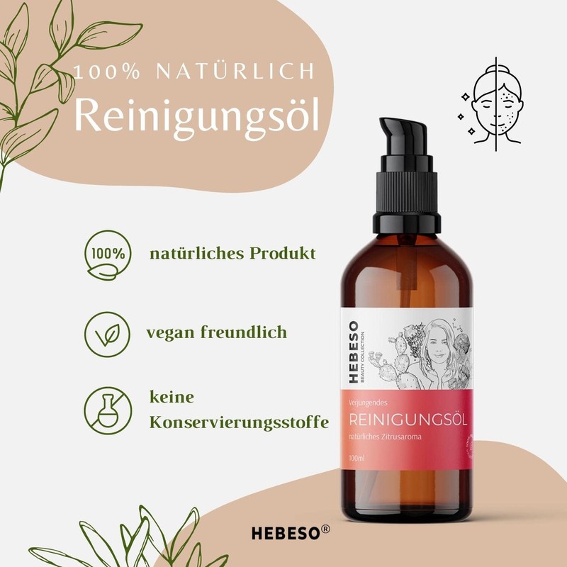 Rejuvenating Cleansing Oil 100 ml - 5 Nourishing Oils &