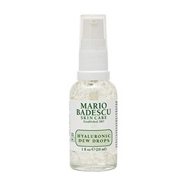 Mario Badescu Gotas de rocío hialurónico para todo tipo de piel – Gel-suero hidratante híbrido con hialuronato de sodio, niacinamida y extractos botán