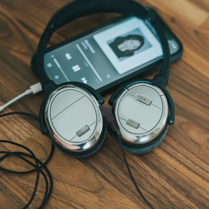 Sqrmekoko Audio Cable Compatible with Bose QuietComfort 3 QC3 QC