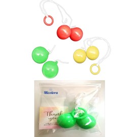 Micolora American Cracker Toy, Cracker Ball, Crunchy Ball (Green)