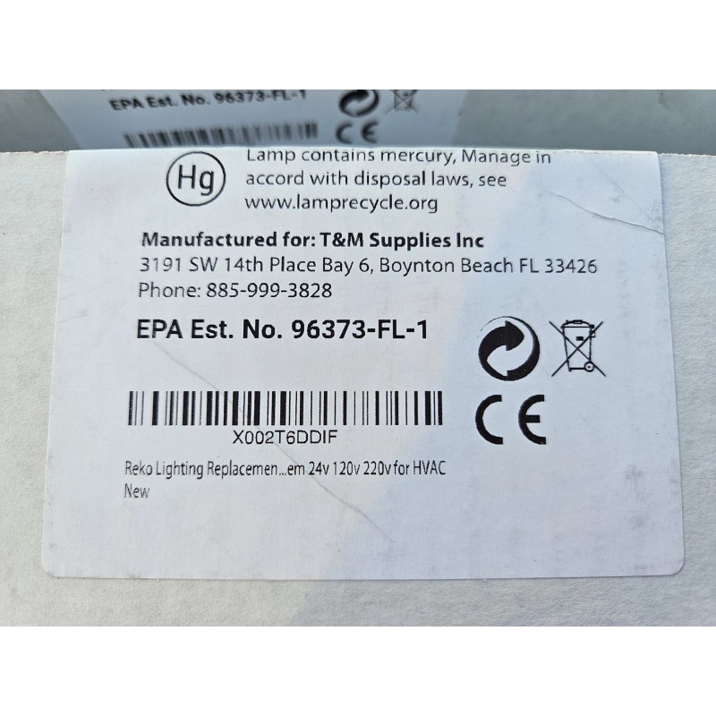 UV Solutions REKO Lighting UV Replacement Bulb for GTUV GT-UVL