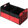 Simple Deluxe Trunk Organizer for Car/SUV/Truck, Collapsible 2 Compartment 50L