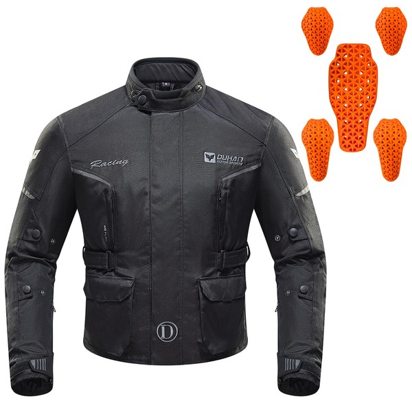 DUHAN Motorcycle Jacket for Men & Women, Mesh CE Level