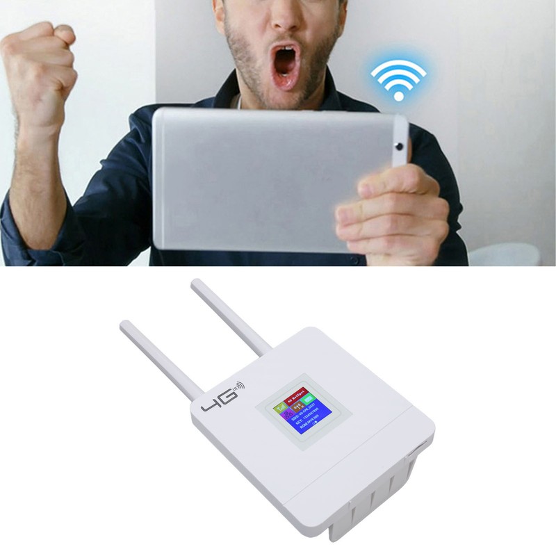 4G WiFi Router 300M CAT4 32 Standard SIM Slot Inbuilt