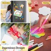 Engrowtic 25 Pcs Magnetic Painting Canvas Panel Mini Canvas Boards