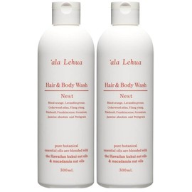 Flavor Life `ala Lehua Nest Hair & Body Wash 10.1 fl oz (300 ml) x 2 Bottles Set