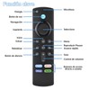 DOMOKO Control Remoto Compatible con Fstick 4k Lite Cube TV