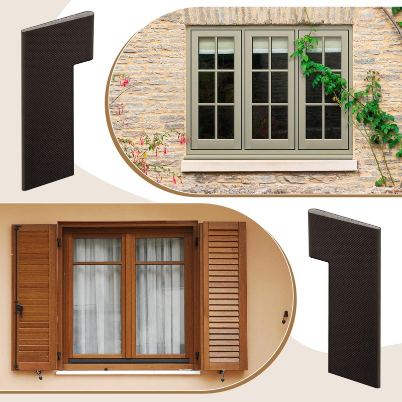 Door Weather Stripping Corner Seal Pad for Therma-Tru, Corner Seal