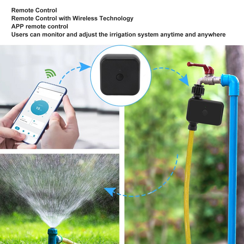 Bluetooth Sprinkler Timer Professional Efficient Accurate APP Remote Control Voice