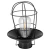 Solar Lantern Waterproof Hanging Light Outdoor Iron Art Hollow LED