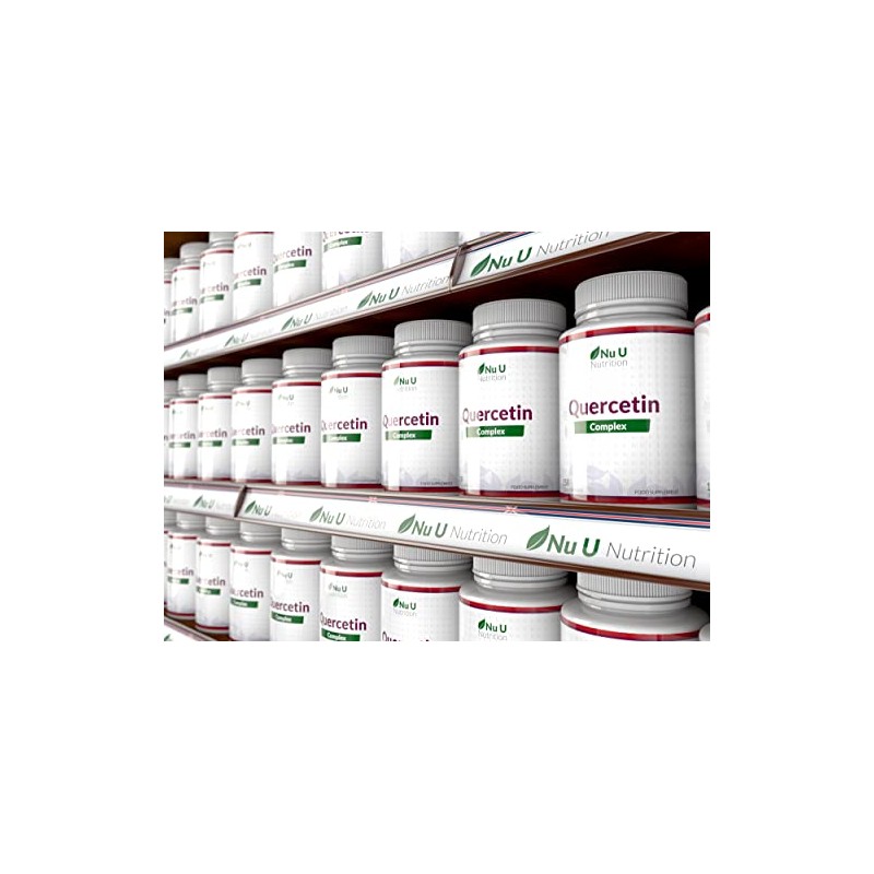 Quercetin 500mg with Bromelain & Vitamin C - 150 Vegan
