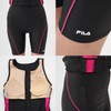 Fila 3132026 Women's Full Zip Tankini Top and Bottom Set,