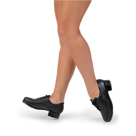 Capezio Roxy Tap Shoe, Black, 5.5 W