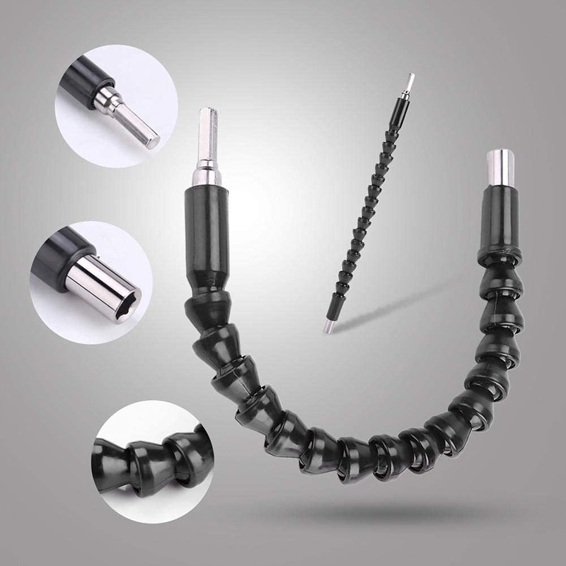 Yosoo Flexible Extention Screwdriver Drill Bit Holder with Magnetic Quick