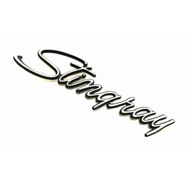 1x 1969-1973 Corvette C3 Stingray Emblems 3D Badges Front Fender Trim Parts 5238 Replacement for C3