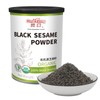 ONETANG Organic Black Sesame Powder,Plant Based,Gluten-Free,Vegan,Protein Source No Sugar,Low Temp