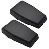 SHOZHO 2Pcs Black Liftgate Glass Hinge Trim Fit for Jeep