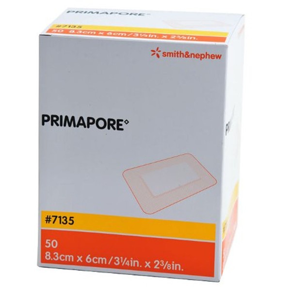 Primapore Conformable Dressing 8.3cm X 6cm X 50