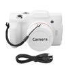 Digital Camera HD 16MP White Color Multi Axes Stabilization Smart