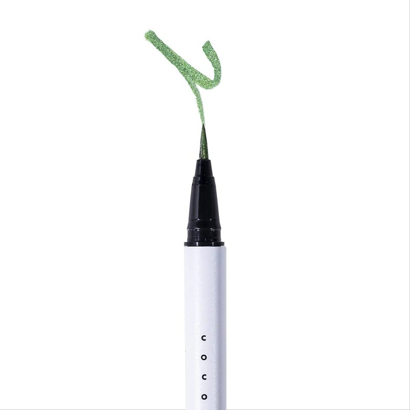 COCOROIKI Eye Design Liner, Peridot Green, 1 Piece (x1)