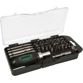Brüder Mannesmann Tools M29893 Screw Bit Set 49-Pieces