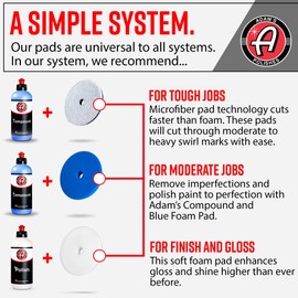 Adam's Polishes 2-Step Polishing System 12oz Combo - Silicone-Free, Body Shop Safe Formula - Quick, Professional Correcting and Polishing for Clear Coat, Gel Coat, Etc. (5.5 Kit)