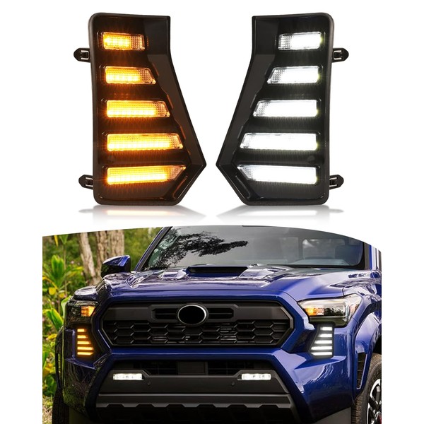 LED Fog Lights Kit for 2024 2025 Toyota Tacoma DRL