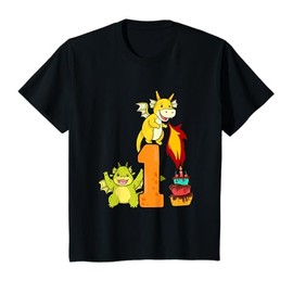 1st Birthday Boy Girl Dragon Outfit T-Shirt