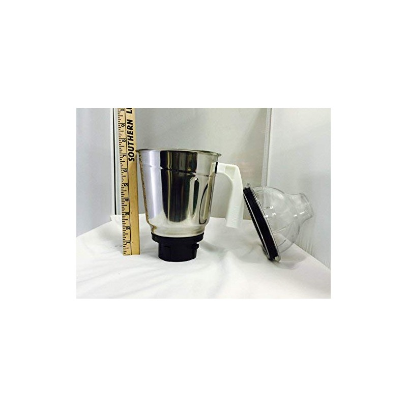 Preethi 1.5L Stainless Steel Large Jar for Eco Twin, Eco