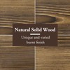 MyGift Burnt Wood Wall Mount Coat Hook Rack and Hat